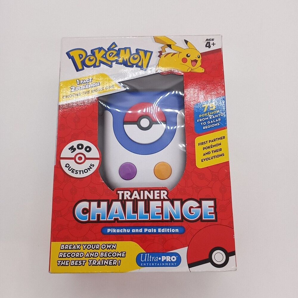 Brand New - Ultra Pro Pokemon Trainer Challenge Pikachu And Pals Edition